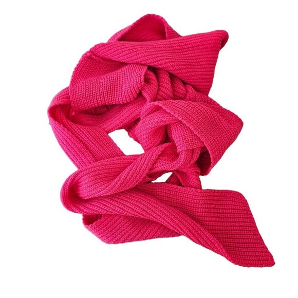 Strappy Knit Tie Up Crop Top Womens OS Versatile Wrap Crop Sweater Vest Pink - Picture 7 of 11